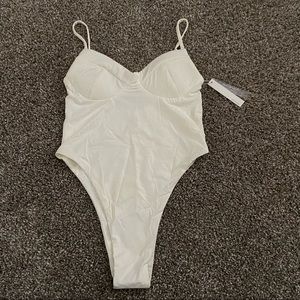 Ivory one piece swim